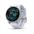Garmin fēnix® 8 – 43 mm, AMOLED Silver with Whitestone silicone band